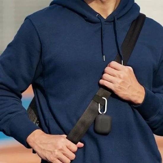 Uniq Vencer Silicone Hang Case for Airpods 3 -Sand Beige
